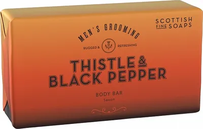 Produktbild von Scottish Fine Soaps Stückseife Thistle & Black Pepper 220g
