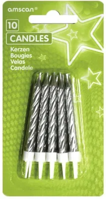 Produktbild von Amscan INT996458, Silber, 12 Stück(e)