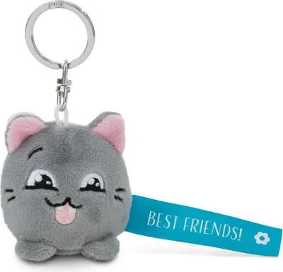 Produktbild von NICI Schlüsselanhänger Katze Best Friend! blau 5cm