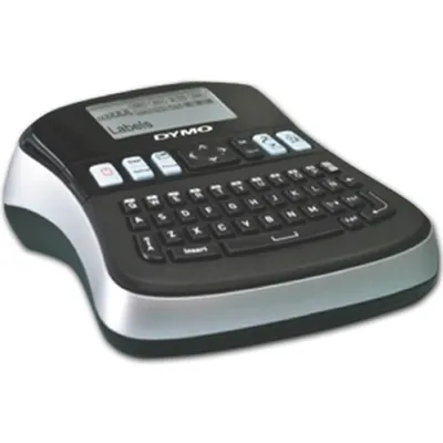 Produktbild von DYMO LabelManager ® ™ 210D - AZY, AZERTY, D1, Wärmeübertragung, 180 x 180 DPI, 12 mm/sek, Schwarz, Silber