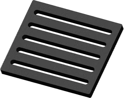 Produktbild von Eckiger Kaminrost/Ascherost 210 x 180 x 15 mm für Thermoflame Kaminöfen