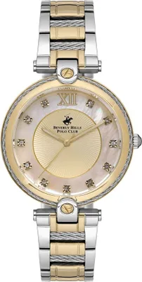 Produktbild von Damenarmbanduhr BEVERLY HILLS BP3585X.220 in Gold, Fashion als Geschenk.
