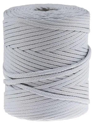 Kordel, Polyester, Polyester Schnur, Schnur, flechten, Flechtschnur cloud grey