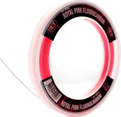 Produktbild von DLT Royal Pink - Fluor Carbon Schnur - 200m 0,22mm 4,25kg Zugkraft