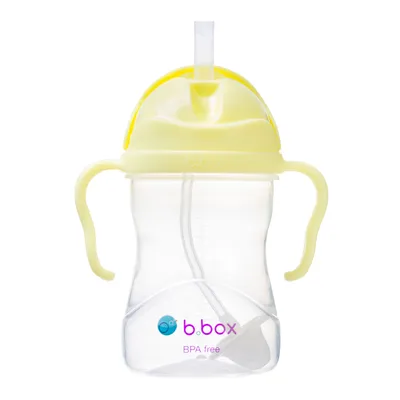 Produktbild von Wasserflasche mit Strohhalm 240 ml Gelato Banana Split / B.box