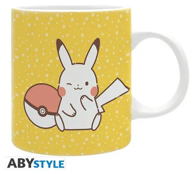 Imagen del producto de ABYstyle Pokémon, autoadhesivo, 0,32 l, jarra, universal, multicolor, de cerámica