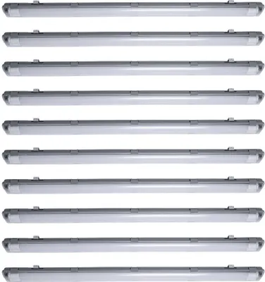 Produktbild von 10er Set LED Wannenleuchten, neutralweiß L 156 cm, VT-15022