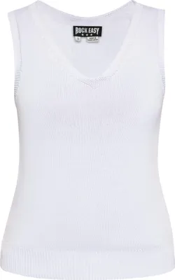 Produktbild von ROCKEASY damen pullunder - weiss, M