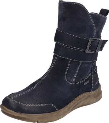 Produktbild von Josef Seibel Damen Stiefelette Schnalle Reißverschluss Conny 54 91754, Größe:38 EU, Farbe:Blau
