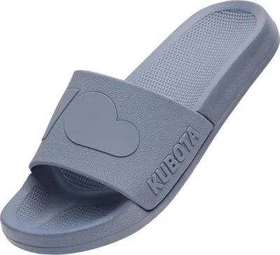Produktbild von Kubota Badelatschen Damen Badeschlappen Rutschfest Badeschuhe "Basic Cloud" Blau, 36