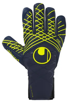 Zdjęcie produktu dla Uhlsport Prediction Absolutgrip Hn - granatowy/biały/żółty, Rozmiar:12