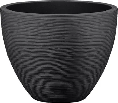 Immagine prodotto di Coprivaso TROPEA plastica antracite d40x31cm