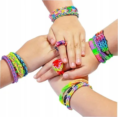 Image de Élastiques Pour Faire Des Bracelets Grand Jeu De 6800 Pièces Xxl Pour Un Enfant