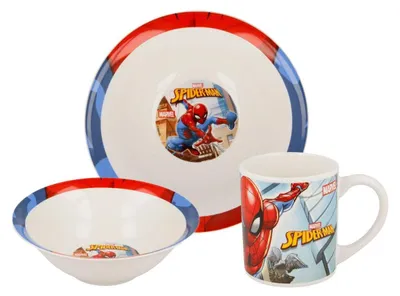 Produktbild von Geschirrset aus Porzellan Geschenkset Frühstücksset 3tlg.