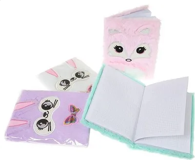 Immagine prodotto di taccuino in peluche 21x15x2cm