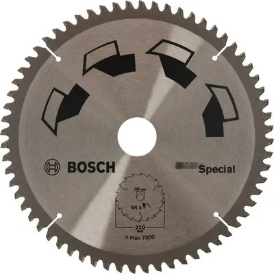 Produktbild von Bosch 2 609 256 893, Spanholzplatte, Kunststoff, Weichholz, Holz, 21 cm, 3 cm, 2,5 mm