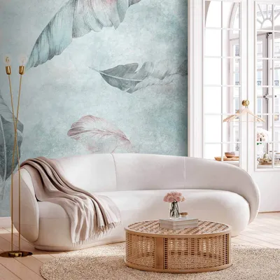 Produktbild von Vlies Fototapete - Dancing in the wind 350x256 cm Blätter b-A-10021-a-b