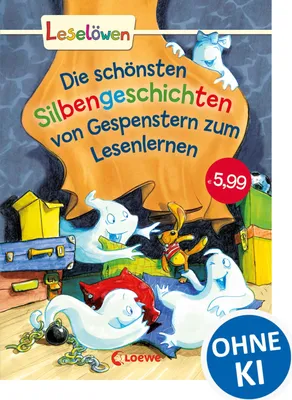 Produktbild von Leselöwen - Das Original - Die schönsten Silbengeschichten von Gespenstern zum Lesenlernen