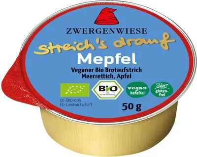 Produktbild von Zwergenwiese Kleiner streich´s drauf Mepfel -  - 50g x 12  - 12er Pack VPE