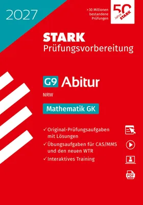 Produktbild von STARK Mathematik GK - Abitur 2027 NRW - Prüfungsvorbereitung