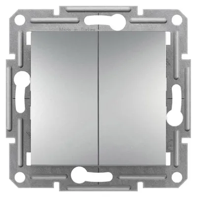 Zdjęcie produktu dla Wyłącznik szeregowy bez ramki, aluminiowy Schneider Asfora EPH0300161/SCH