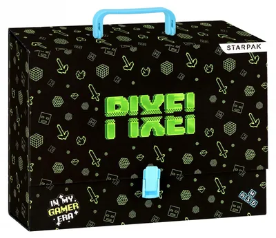 Obrázek produktu pro Složka A4 9 cm Pixel s rukojetí Starpak