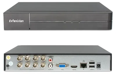 8-Kanal 5MP Lite Hybrid DVR Recorder für CCTV, H.265+, AI-Erkennung