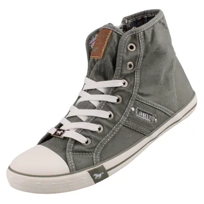 Produktbild von Mustang Damen Sneaker high denim schwarz