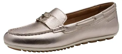 Produktbild von Tamaris Damen Slipper Leder, metallic, 42 EU