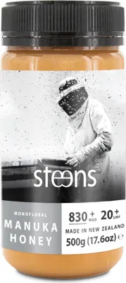 Produktbild von STEENS Manuka Honig MGO 830+ I UMF20+, 500g