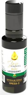Image de HUILE DE SAUMON 100 ml OMEGA 3 SupAnimal pressée à froid CHIENS Immunité et os