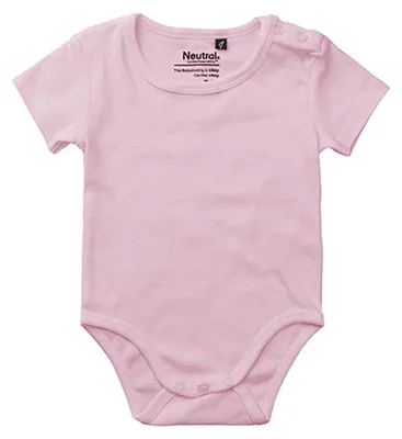 Productafbeelding van trale body voor baby, korte mouwen, model LT5899 (maat 74), lichtroze