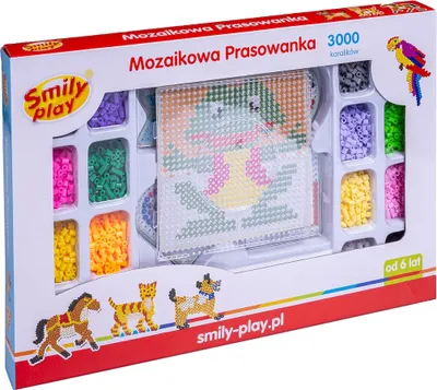 Produktbild von Smily Play Bügelbild für Kinder mit Perlen, 3000 Stück