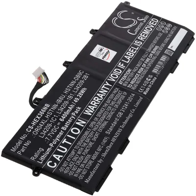 Produktbild von Akku passend für Laptop HP EliteBook X360 830 G6, Typ OR04XL, HSTNN-DB9C