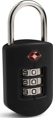 Produktbild von Pacsafe Prosafe 1000 TSA-Zahlenschloss Gepäckschloss, 8 cm, schwarz 100