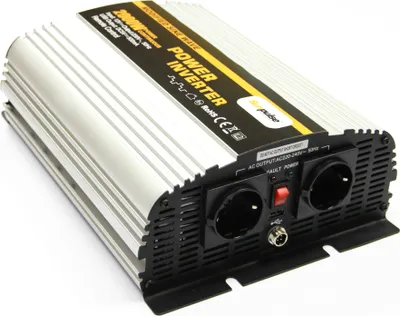 Produktbild von Spannungswandler 12V 230V Silber Mod. Sinus Wechselrichter: 2000 W