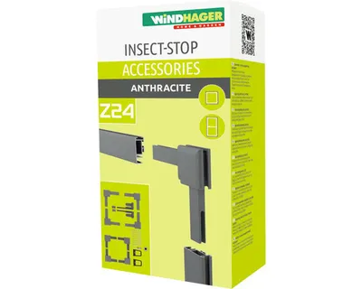 Produktbild von Insektenschutz Windhager EXPERT Eckverbinder anthrazit