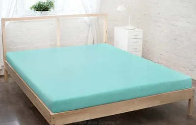 Obrázek produktu pro Elastické prostěradlo KZ, rozměr 160x200 cm, barva tyrkysová