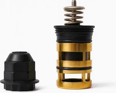 Produktbild von Ventileinsatz aus Messing 3-Wege passend für Honeywell VCZZ6000
