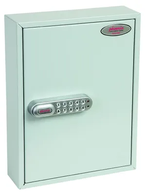 Produktbild von Phoenix Safe Co. KC0601E, Grau, 42 Haken, Elektronisch, 270 x 80 x 350 mm
