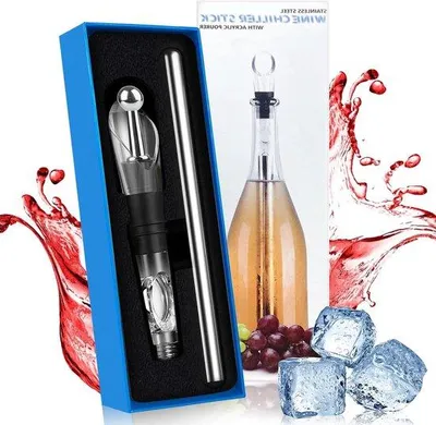 Image de Glacière à vin - Accessoires pour le vin - Coffret cadeau pour les amateurs de vin