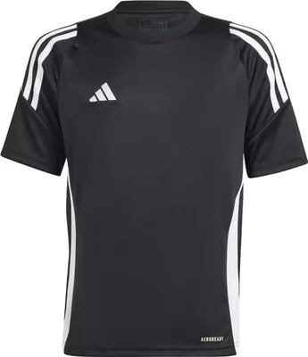 Produktbild von Adidas Tiro 24 T-Shirt Kinder - Schwarz / Weiß  | Größe: 152