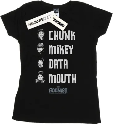 Image de The Goonies - T-shirt pour femme BI22746 (XL) (Noir)