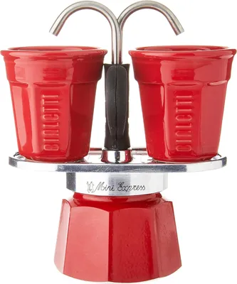 Produktbild von Bialetti MINI EXPRESS Set rot