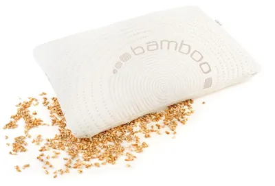 Produktbild von Nackenkissen mit Dinkelfüllung und Bambusbezug