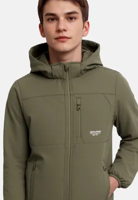 Produktbild von Jack & Jones Theo Hooded Softshell Jacke Kinder