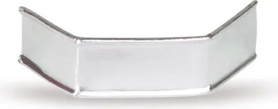 Produktbild von 1000x U-Clipse Verschlussclipse Beutelverschlüsse 33 mm Silber Papier