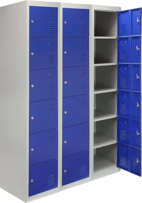 Immagine prodotto di armadietto a 3 x 6 ante Armadietto - Blu