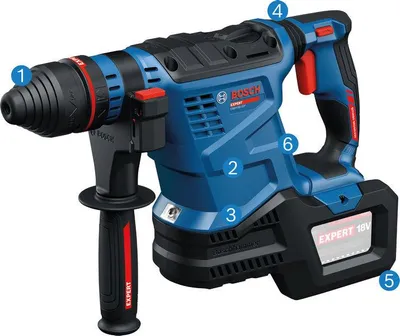 Produktbild von Bosch Akku-Bohrhammer mit SDS plus EXBH18V-32F