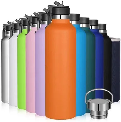 Productafbeelding van Roestvrijstalen Thermosfles met 1L Capaciteit